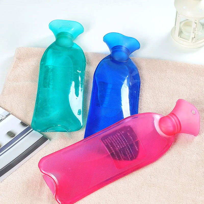 Hot Water Bottle Thick High Density PVC Bag 800ML Hand Warming Bottles Winter Bags 34*11cm |