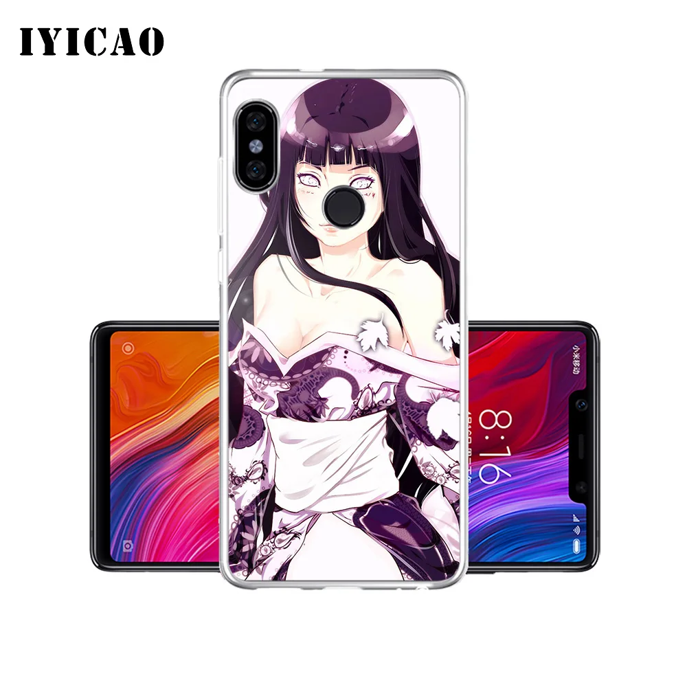IYICAO Наруто для женщин Хината Сакура Мягкий силиконовый чехол телефона Xiaomi Mi 9 8 SE 6