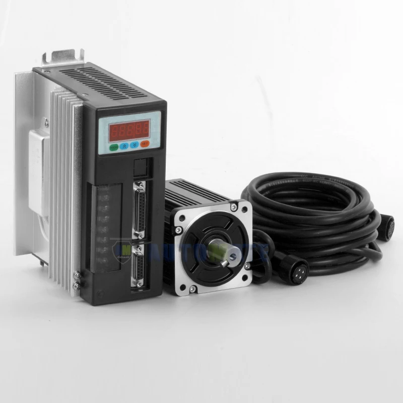 1 кВт серводвигатель переменного тока 4 Н. М. Однофазный двигатель 2500 об/мин 90ST M04025