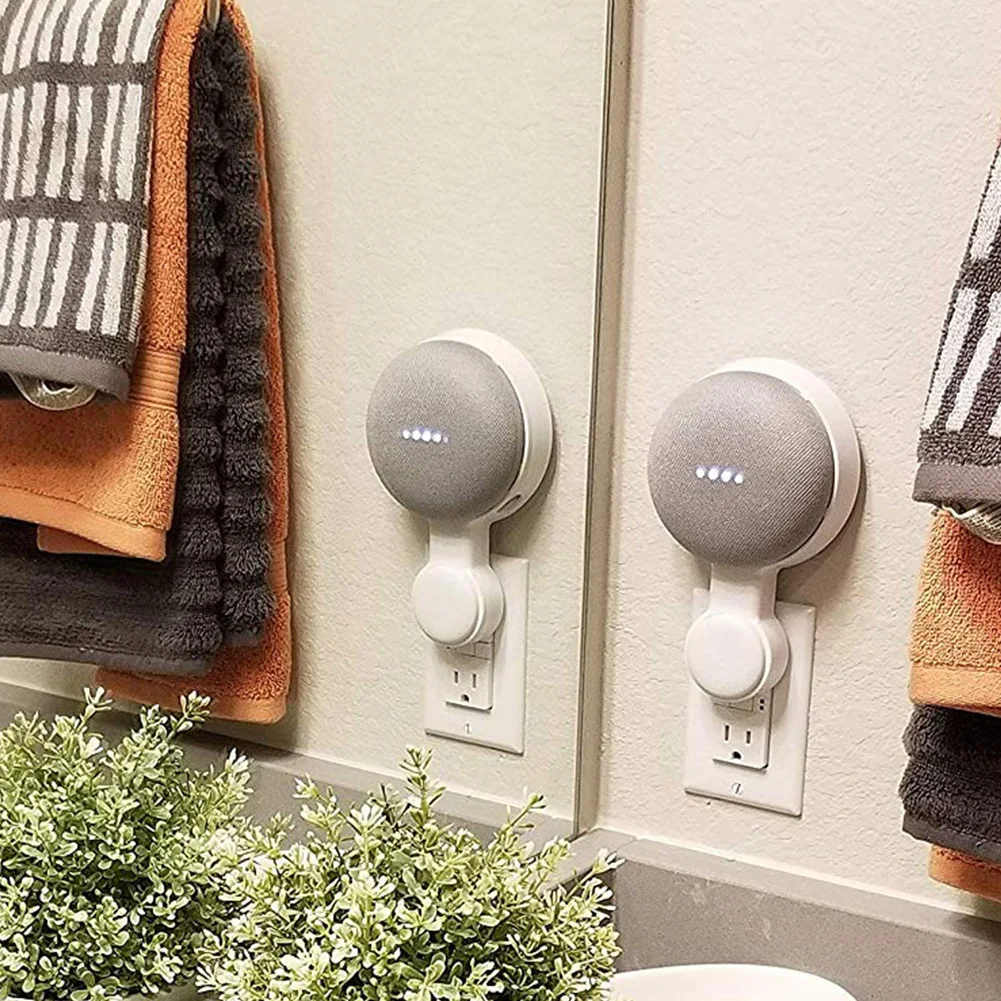 Портативный разъем аудио стенд штекер в дом настенный держатель ABS выход