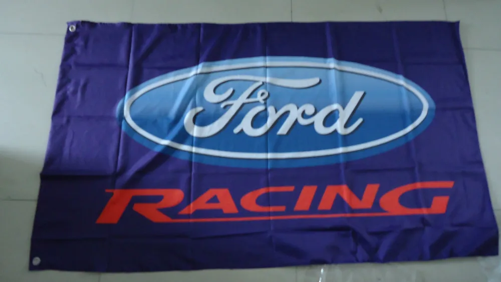 Для автомобиля ford флага Бесплатная доставка 90X150CM размер 100% ткань из полиэстера
