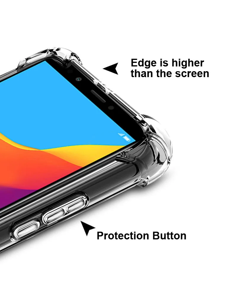 Противоударный чехол для Nokia 8 3 7 2 6 3.1C 3.1A 4 X71 X7 X5 5 1 Plus мягкий прозрачный