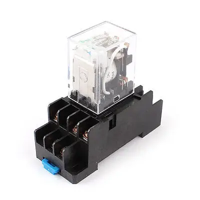 DC24V/DC12V/AC110V катушки 3PDT 11 Pin зеленый светодиодный общего назначения Мощность реле