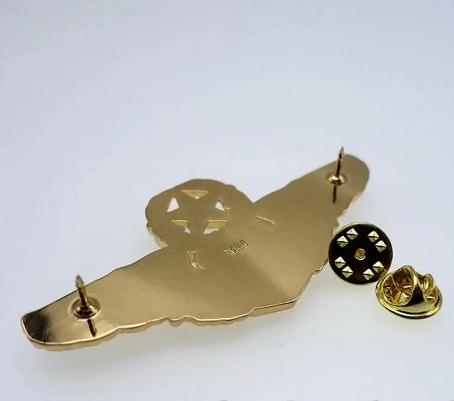 Вентилятор ВВС США металлический значок военный со званием XiongHui значки медали