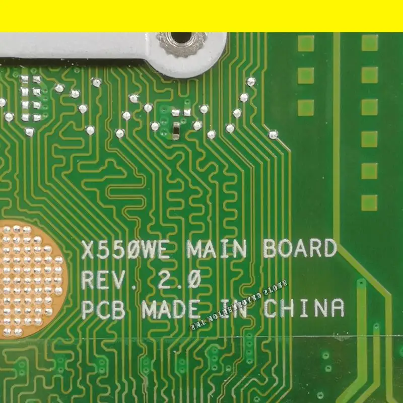 X550WA материнская плата для ноутбука 4G RAM/E2-6110 4 ядра For Asus X550WAK X550W X550WE X550EP X550EA