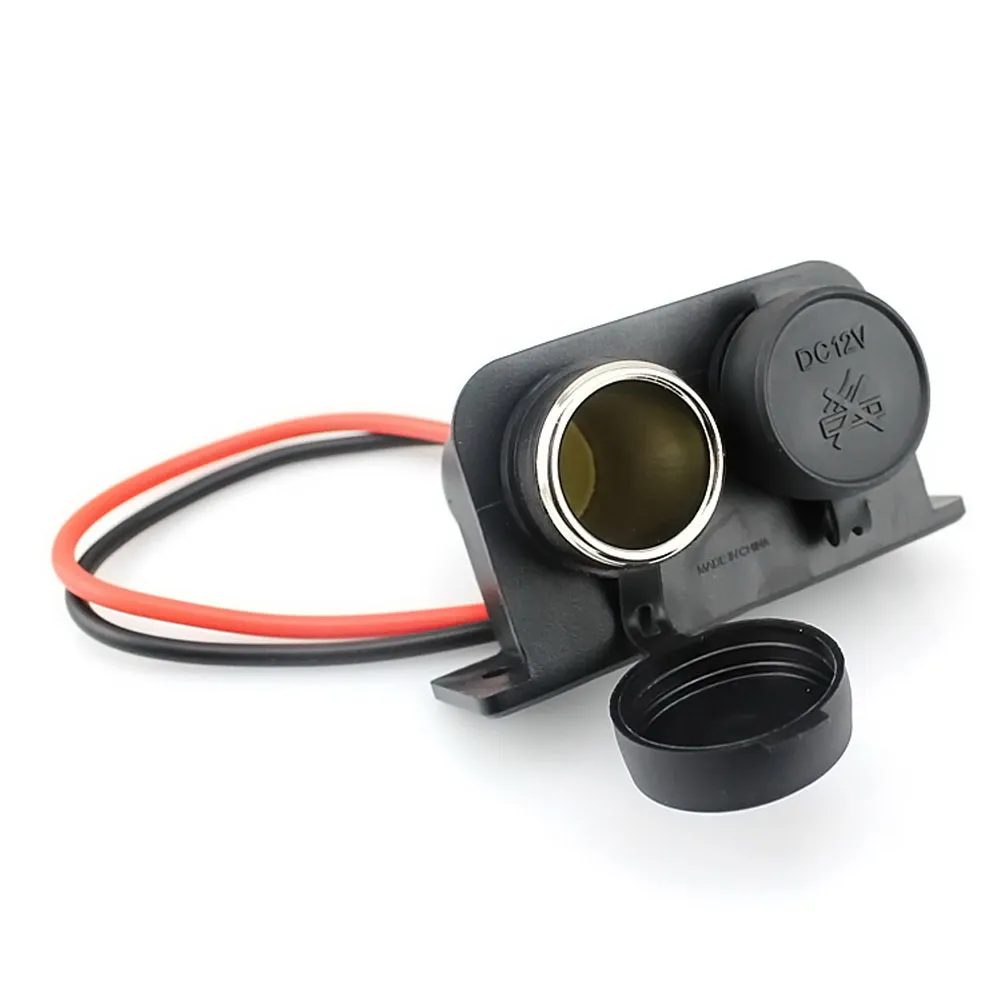 Водонепроницаемый двойная розетка для автомобильного прикуривателя автомобиля