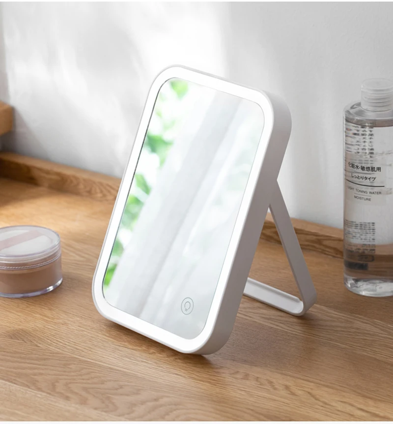 Светодиодная лампа для макияжа дома Настольная зарядка ABS 3 7 в/1 48 Вт туалетное