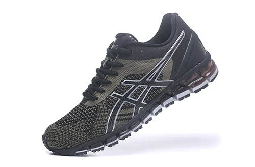 T728N-9086 Горячие оригинальные ASICS Гель-Квант 360 вязать Мужская стабильность беговая Обувь Спортивная, кроссовки уличная дышащая удобная - Цвет: T728N-9086
