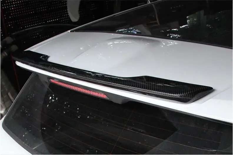 Автомобильный задний спойлер из углеродного волокна для багажника Land Rover Range Evoque