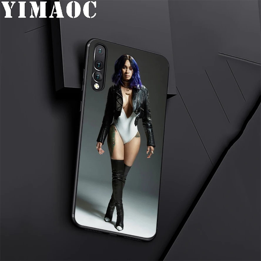 YIMAOC Cardi B Rapper сексуальный мягкий силиконовый чехол для huawei Honor mate 10 P20 P10 P9 P8 P Smart Y6 6A