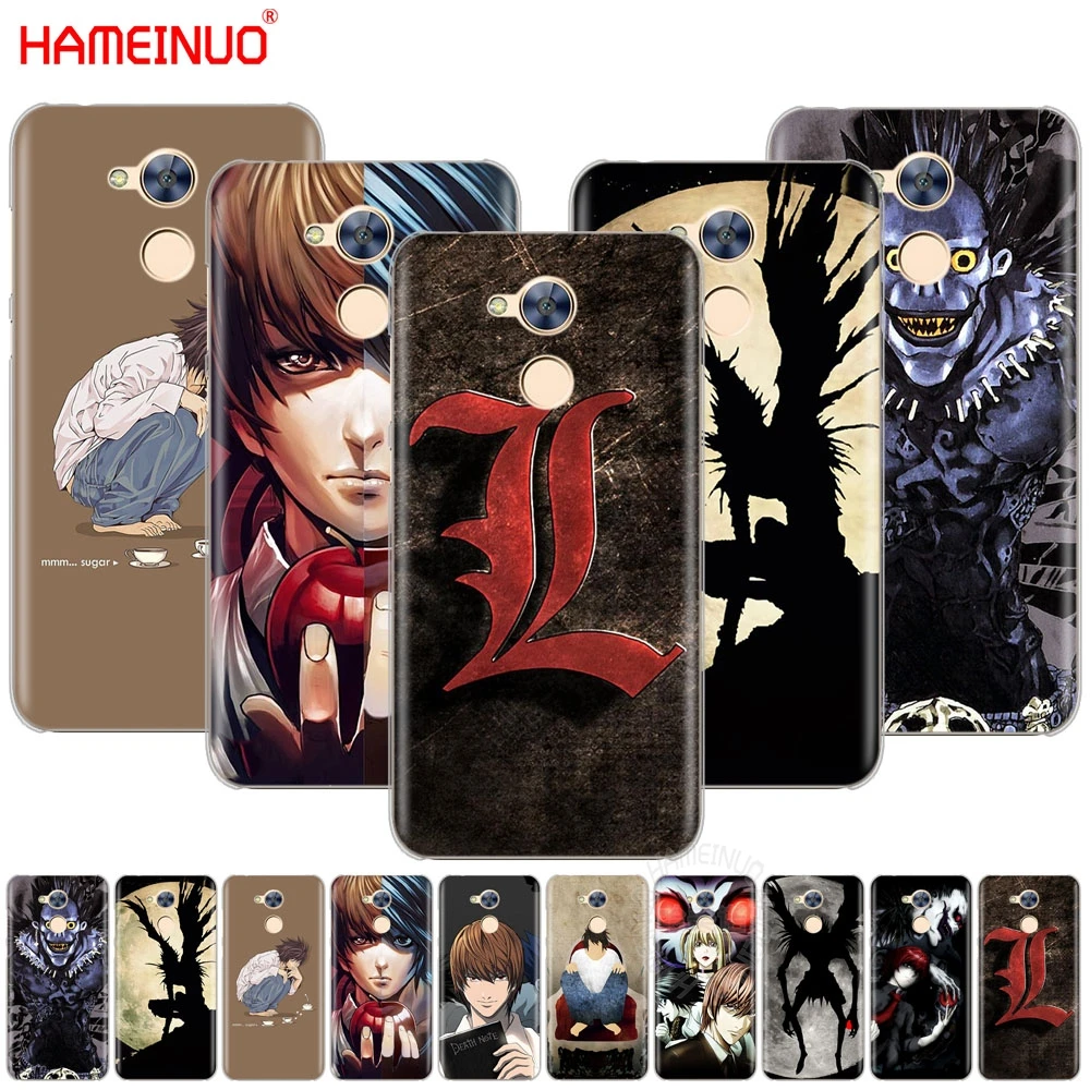 Чехол HAMEINUO с аниме Death Note для Huawei Honor V10 4A 5A 6A 6C 6X 7X 8 9 NOVA PLUS LITE|Бамперы| |