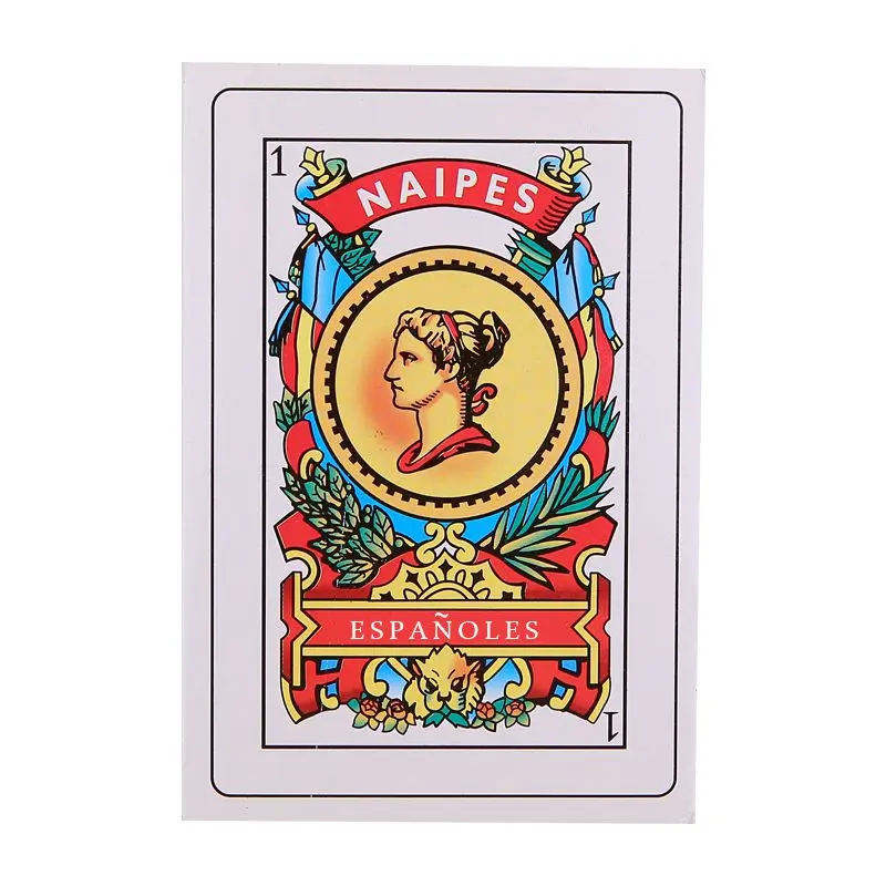 1 SET spanish cards 50 шт. испанские пластиковые игральные карты водостойкие карты прочные игральные карты креативный подарок новые пластиковые покерные карты игры - Цвет: 1 SET spanish cards