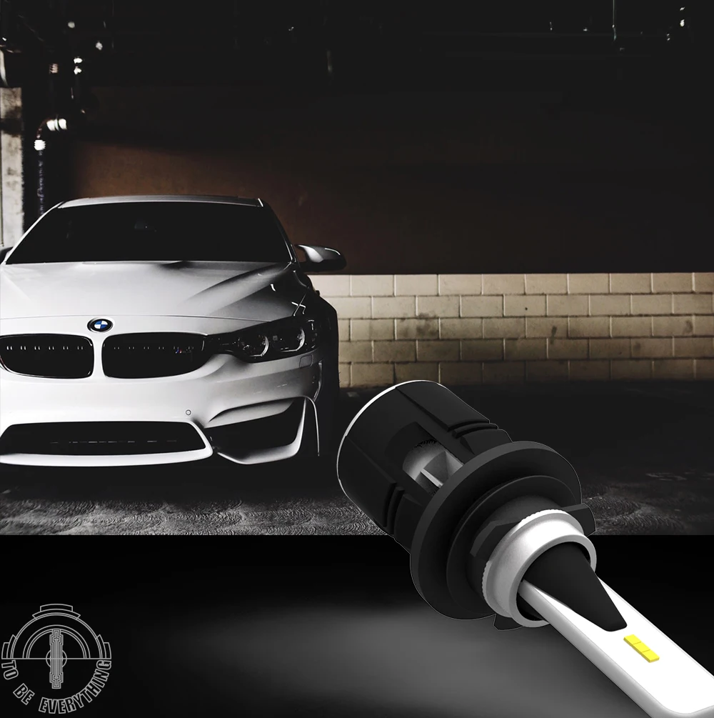 2 шт. CSP B6S Автомобильные светодиодные лампы для фар 6000K 4300K 60W 8400LM H4 H7 H11 H1 H3 9005 9006