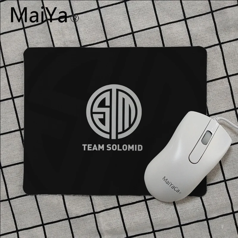 Maiya Team Solomid TSM Logo Keyboard Gaming MousePads Rubber PC Computer mouse pad | Компьютеры и офис