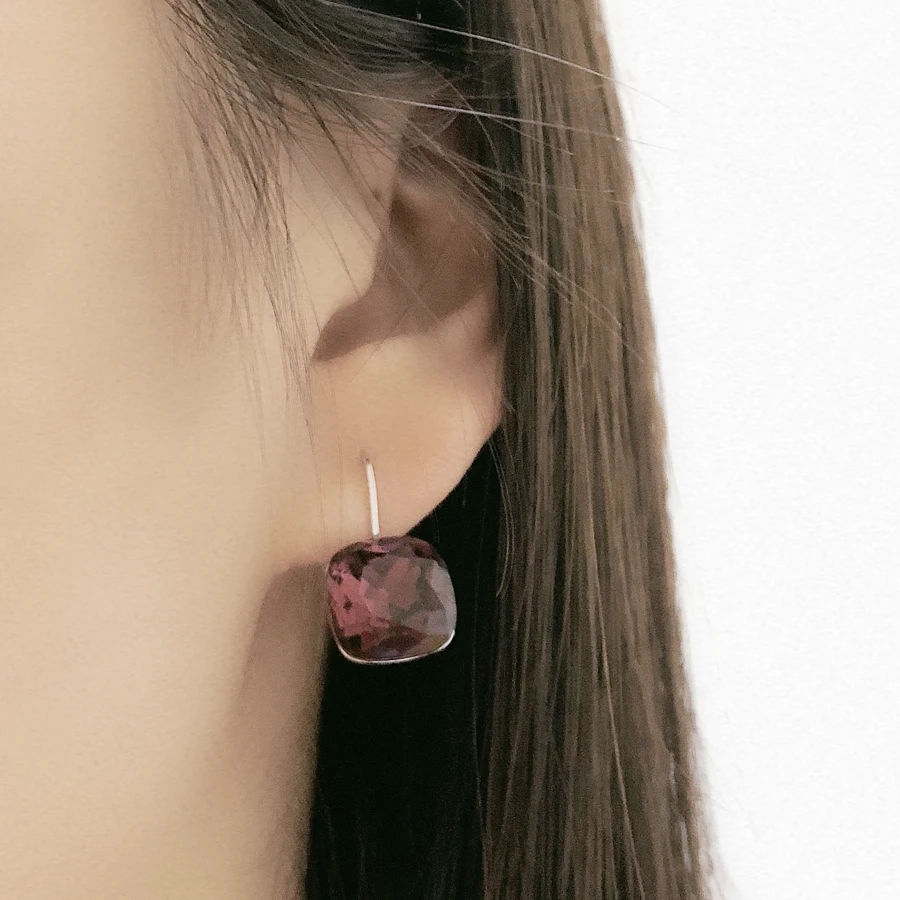 Высококачественные квадратные дизайнерские серьги Boucle D'oreille для женщин