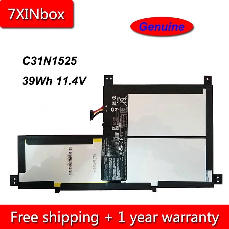 7XINbox 39Wh 11 4 V оригинальный C31N1525 Аккумулятор для ноутбука ASUS T302 BATT LG POLY T302CHI 2C