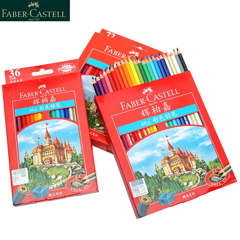Profession Drawing Pastel Pencils Student School Stationery Aquarelpotloden Crayon