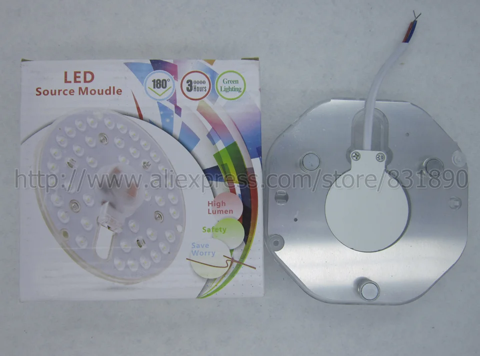 Umaked led pcb AC 220 В пластина для потолка 18 Вт 1800LM smd2835 чипы крышка объектива +