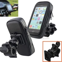 motorcycle bike bicycle waterproof phone gps case bag handlebar mount holder stand bag for iphone 7 6 6s plus 5 5s