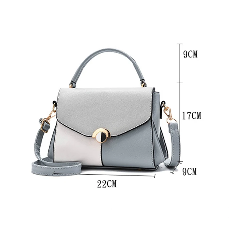 KXYBZ женская сумка небольшой лоскут девушки Crossbody Лоскутная панельная женский