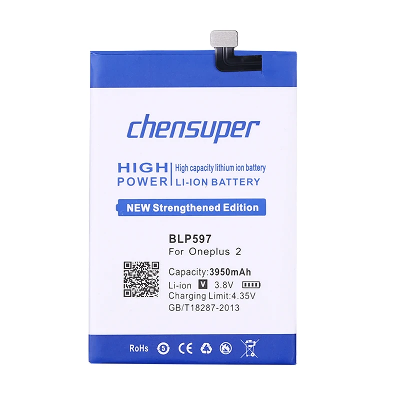 Высокое качество chensuper 3950mAh BLP597 батарея для Oneplus 2 One Plus Two|battery for|battery 3800mahoneplus battery |