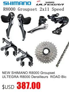 SHIMANO R8050 Di2 Groupset ULTEGRA R8050 переключатель дорожный велосипед ST+ FD+ RD передний переключатель задний переключатель рычаг переключения передач