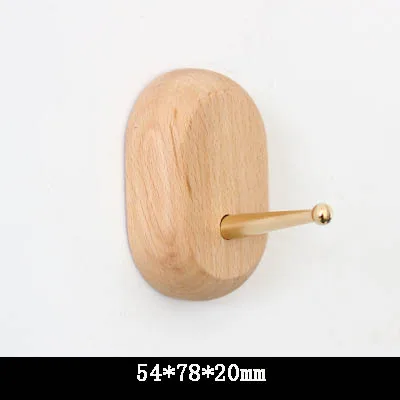 1 Скандинавские деревянные декоративные крючки DIY настенный крючок для пальто декоративный держатель для ключей одежда шляпа шарф сумочка вешалка украшение дома стены - Цвет: 1