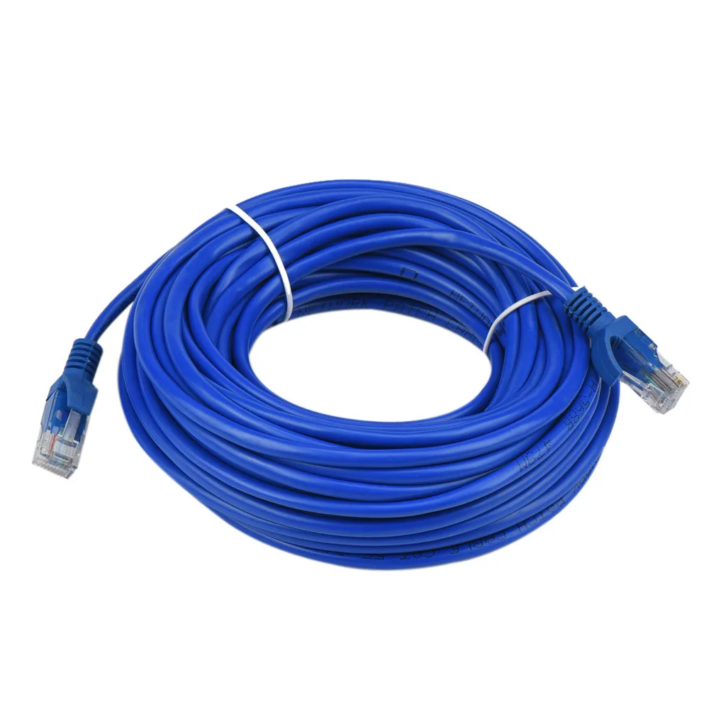 13 5 M синий Ethernet Интернет LAN CAT5e сетевой кабель для компьютерного модема
