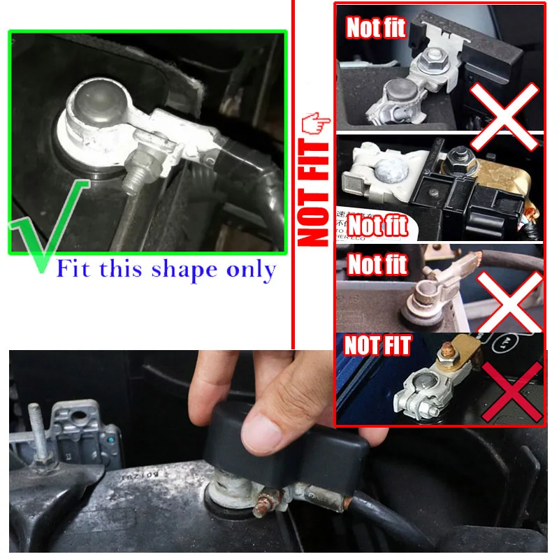 Анод аккумулятора отрицательный электрод полюсная Клеммная крышка для Suzuki Equator