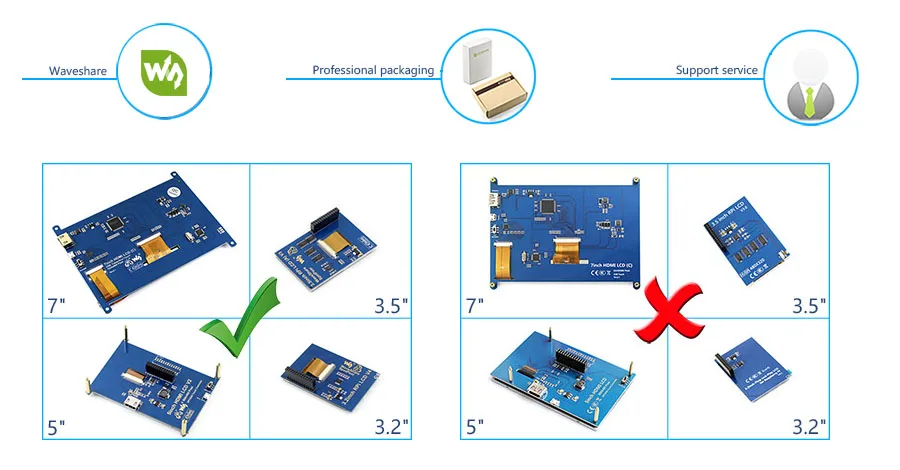 Waveshare 10,1 дюймов HDMI lcd(B) 1280*800 емкостный дисплей монитор, ips сенсорный экран, для Raspberry Pi, Banana Pi, BB Black WIN10