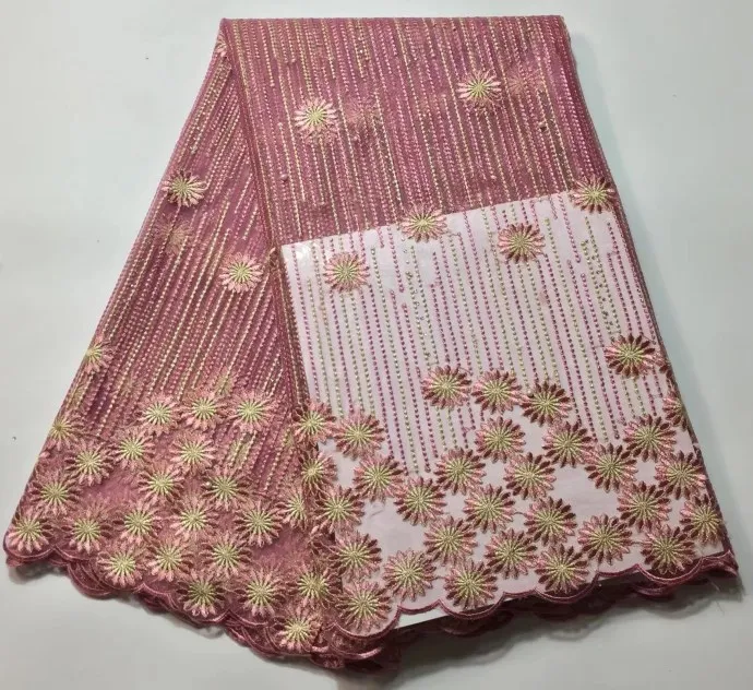 New Arrival Tulle Beautiful French Lace Fabric/Attractive Bright African Fabric!jyin-9-1 | Дом и сад