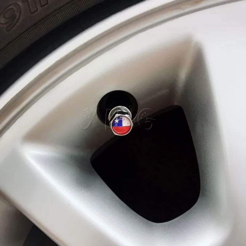 Колпачок Клапана автомобильной шины 4 шт./компл. Чили герметичная Пылезащитная