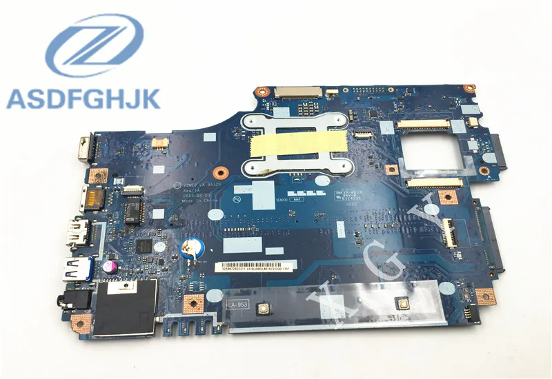 Материнская плата для ноутбука Acer E1 532 572 системная V5WE2 LA 9532P DDR3L SR1E3 CPU