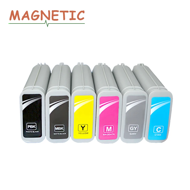 Картридж для принтера HP 70 72 Designjet T610 T770 T1100 T1120 T1200 T1300 T2300 6 шт.|ink cartridge|compatible ink cartridgeink