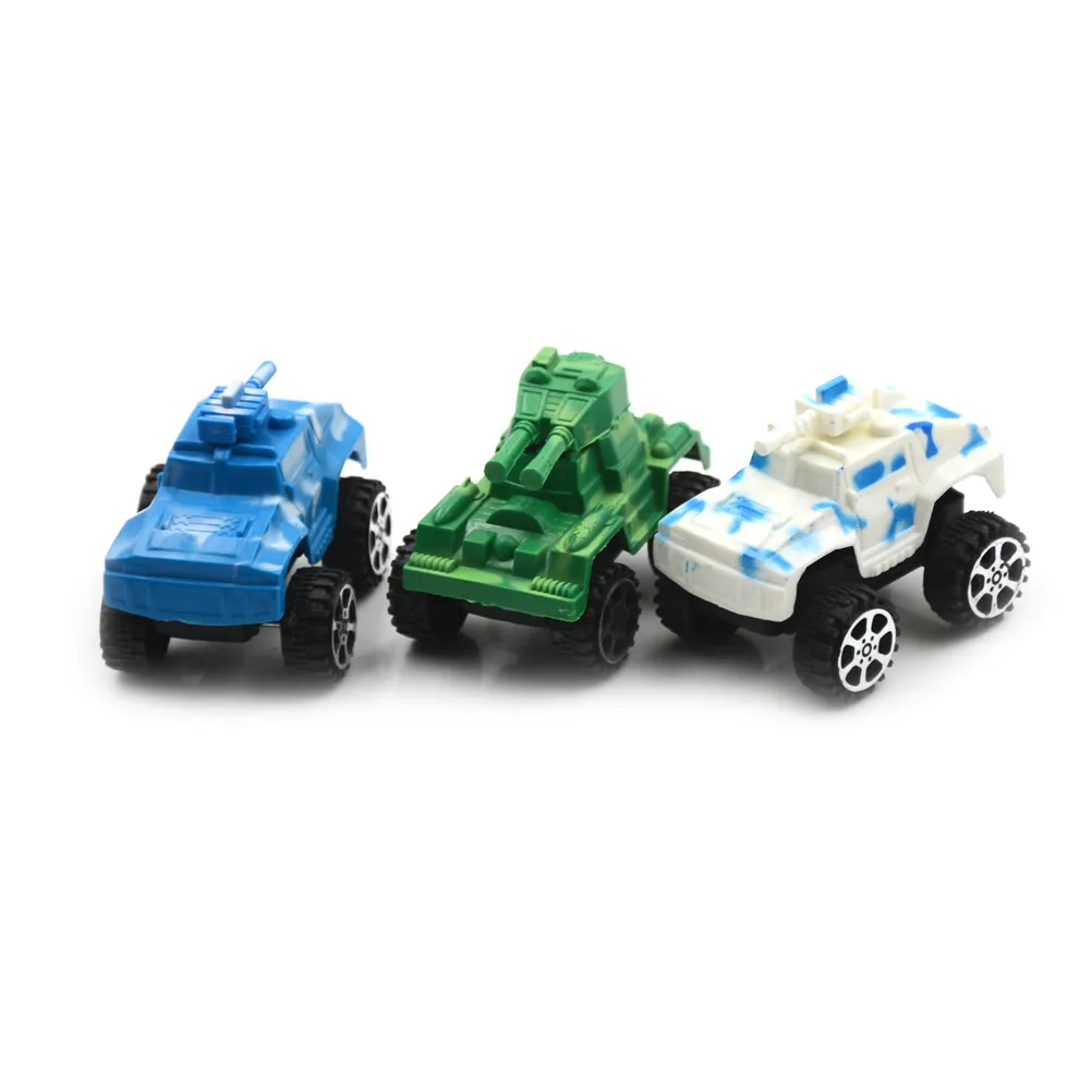 Детская пластиковая головоломка потяните назад автомобиль Diecasts военные войны