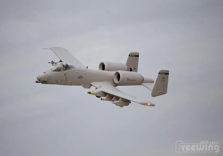 Freewing Twin 80 мм EDF RC/реактивный самолет A10 A 10 PNP или набор и сервопривод|jet airplane|rc jet