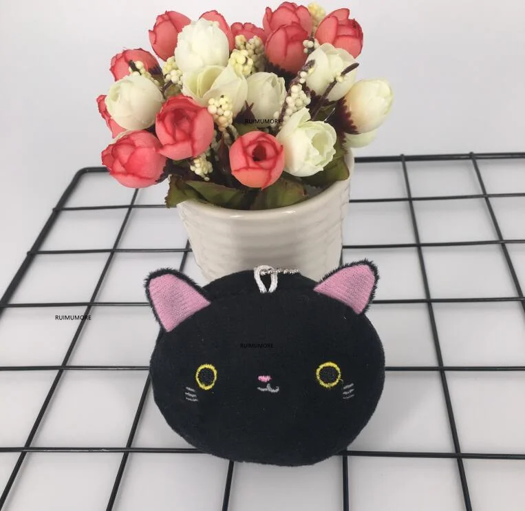 color Милый 6 цветов, кот, животное, игрушка, плюшевая кукла, чучела, брелок, кошка, плюшевая игрушка, кукла - Цвет: color