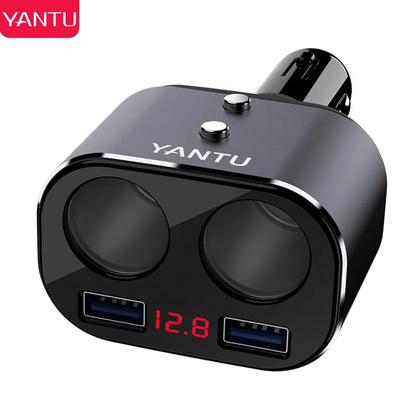 YANTU 12 V 24 Автомобильный Прикуриватель разъем автомобиля Зарядное устройство