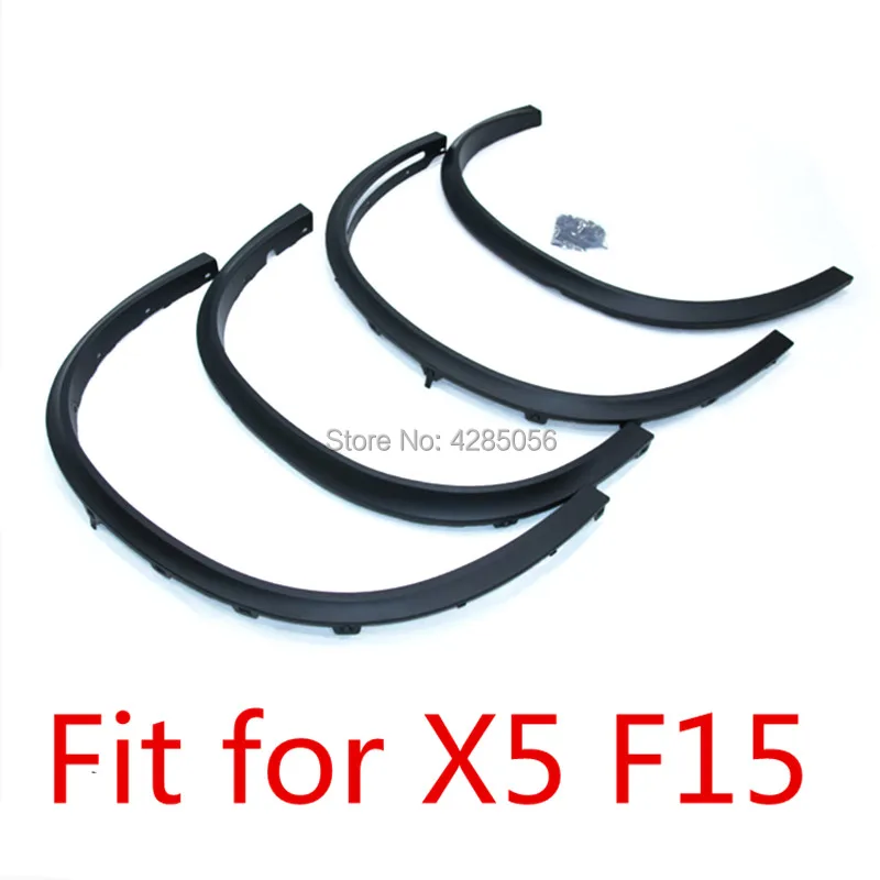 X5 PP Авто сбоку Fender Flare формовочные Планки матовый черный колеса автомобиля арки