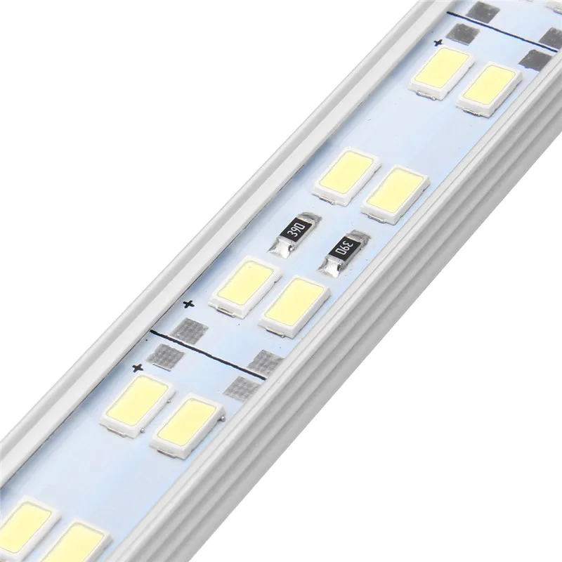 Smuxi 30/50 см твердый бар u образный светильник двухрядный полоса 5630 SMD СВЕТОДИОДНЫЙ