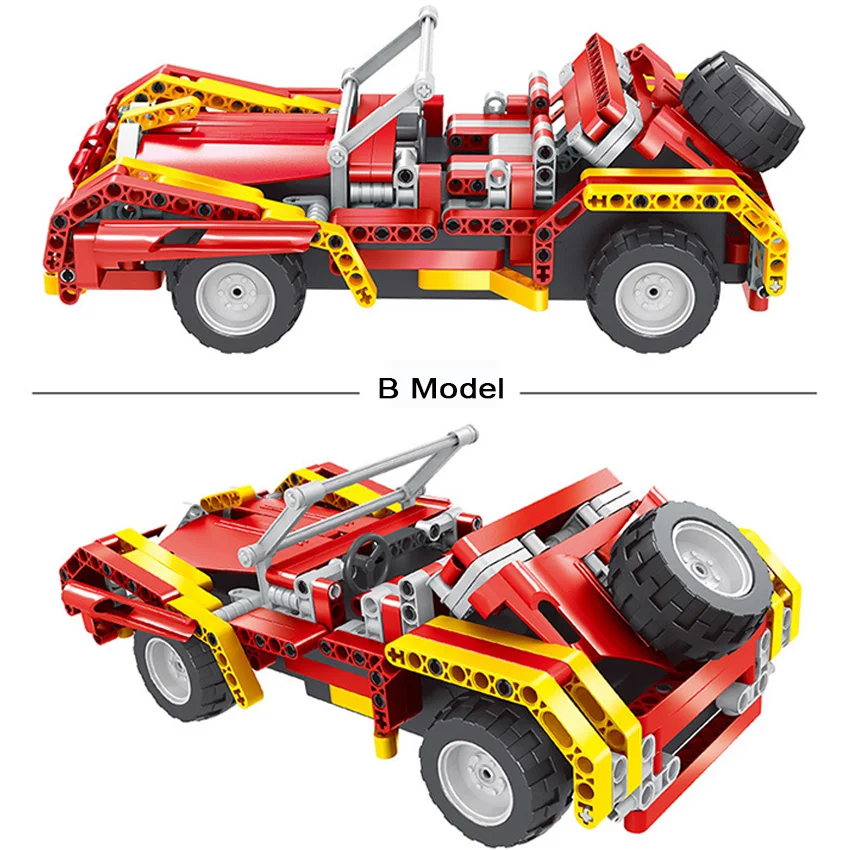 Technic конструктор машинка с дистанционным управлением трансформирует джип в