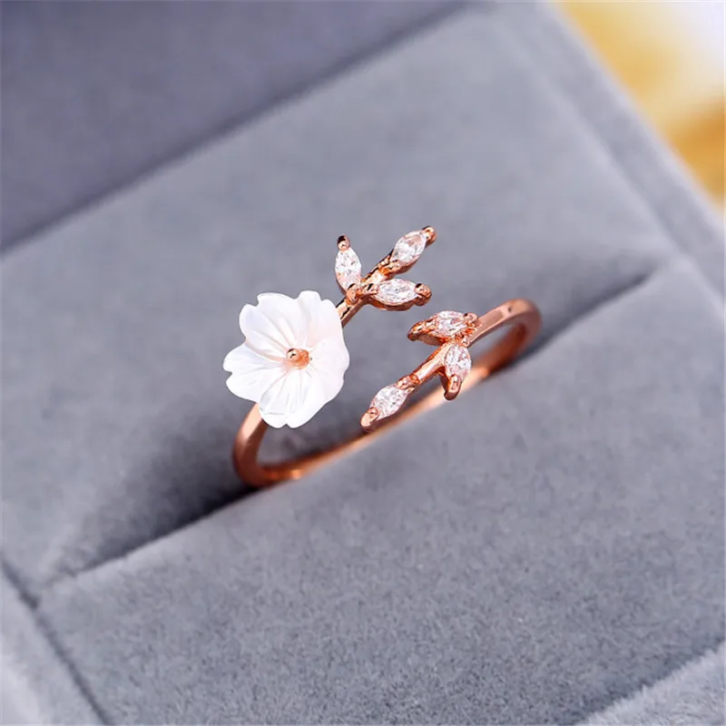 Новое горячее розовое золото серебристый цвет регулируемый bague Открытые Кольца