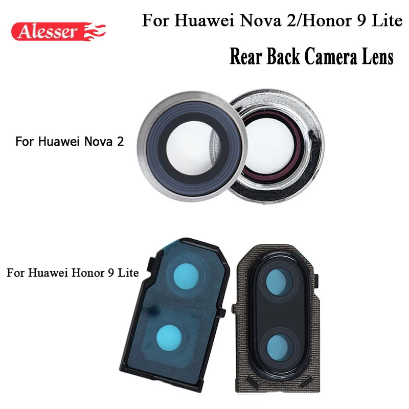 Alesser для huawei Nova 2 Honor 9 Lite задний тыловой объектив камеры в сборе крепежные части