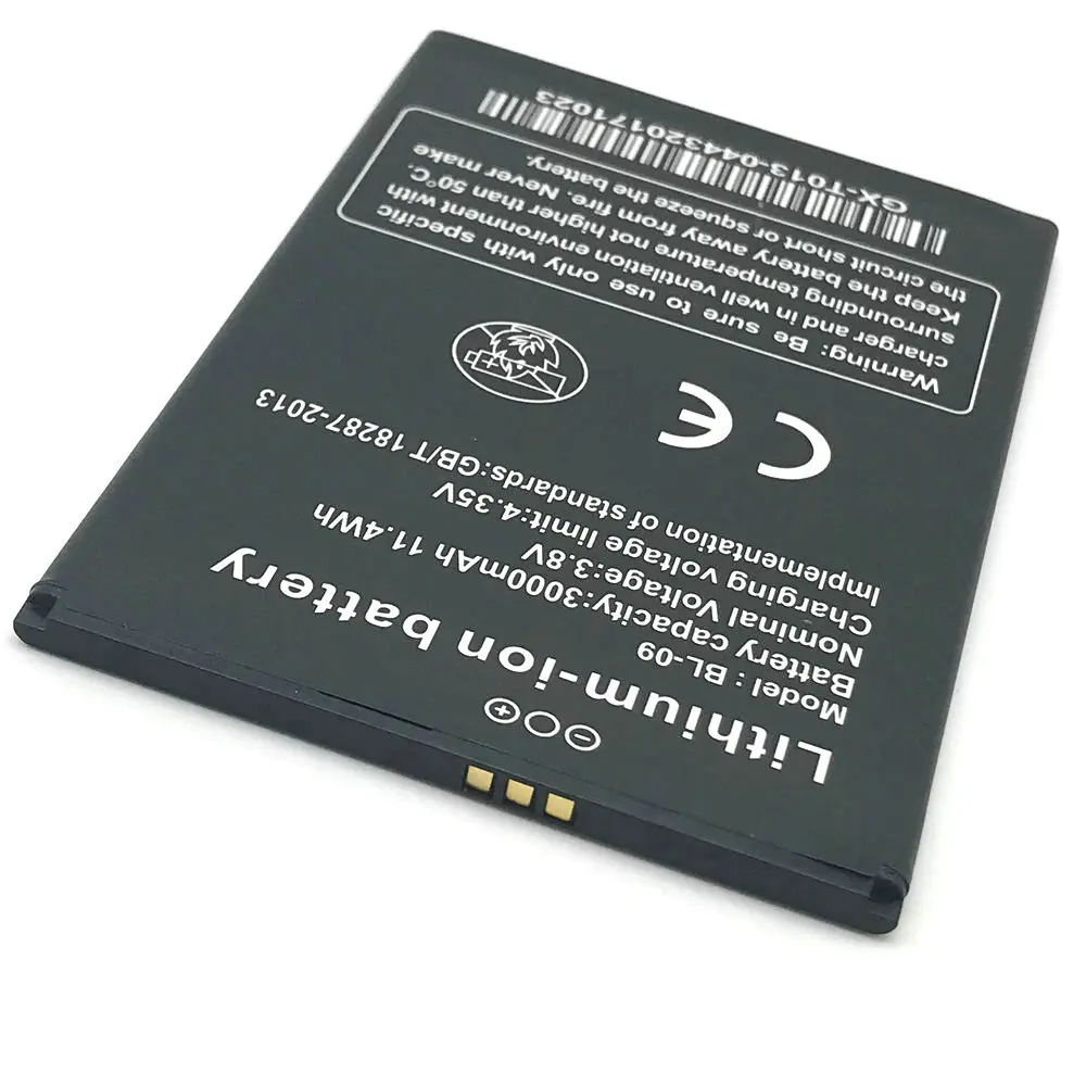 Новинка 3,8 V 3000mAh BL-09 сменная батарея для мобильного телефона THL T9 Pro BL 09