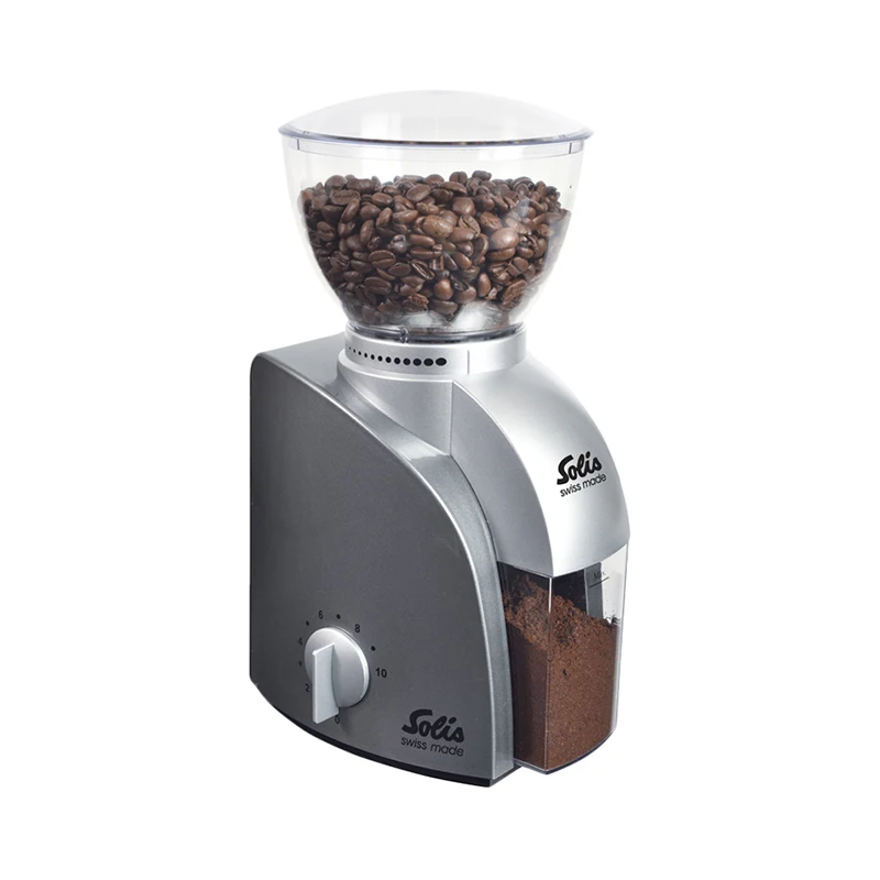Кофемолка Solis Scala Coffee grinder цвет: серебро|Кофемолки| |