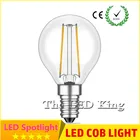 Светодиодная лампочка E27 LED G45 AC 220v 240v E14, винтажная, теплая, белая, 6w 18w, лампа Эдисона с нитью накаливания, декоративная лампа, светодиодная, специальное декоративное освещение