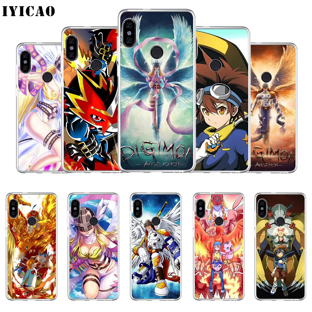 IYICAO Digimon Evolution Мягкий силиконовый чехол для телефона Xiaomi Mi 9 8 SE 6 A1 A2 Lite F1 MIX2S MIX3 TPU
