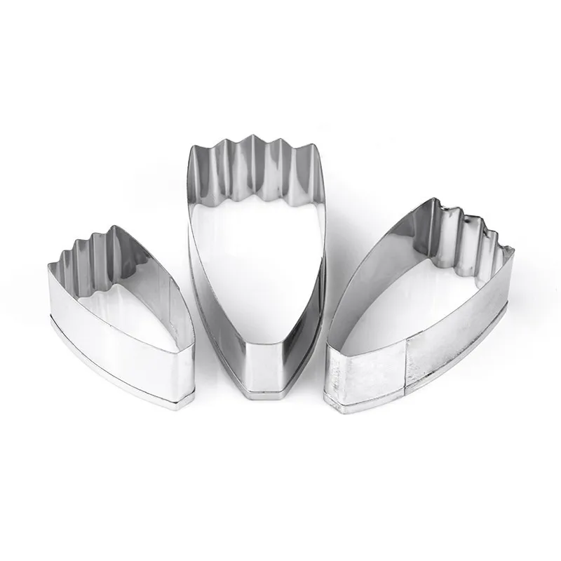 3 шт./компл. персидские лепестки Хризантемы форма для торта из нержавеющей стали