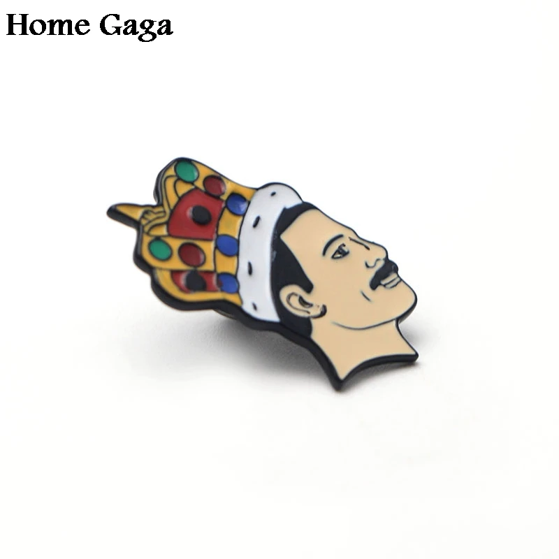 D0658 Homegaga певец гордость броши значки искусственная бижутерия Эмблема для рубашки