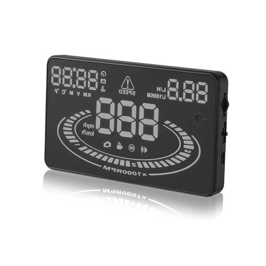 Liislee автомобильный HUD Дисплей OBD2 Интерфейс E300 для honda civic 2012-2018 напомнит мгновенный